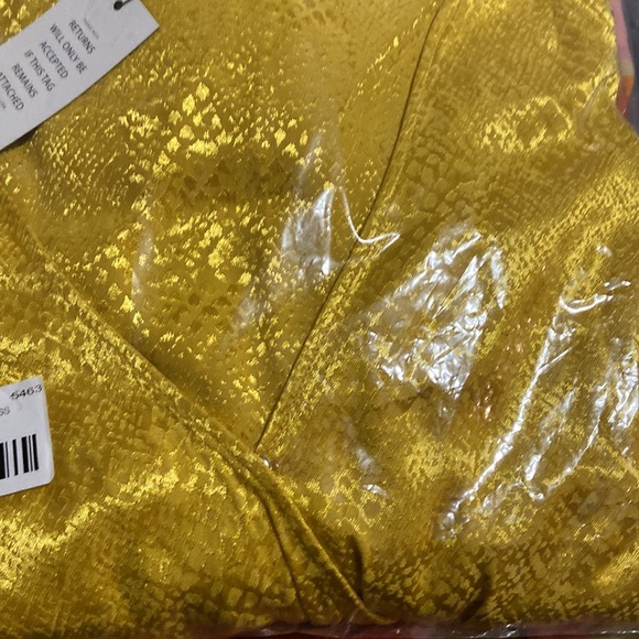 Satin Surplice Tiered Dress - Picture 5 of 5